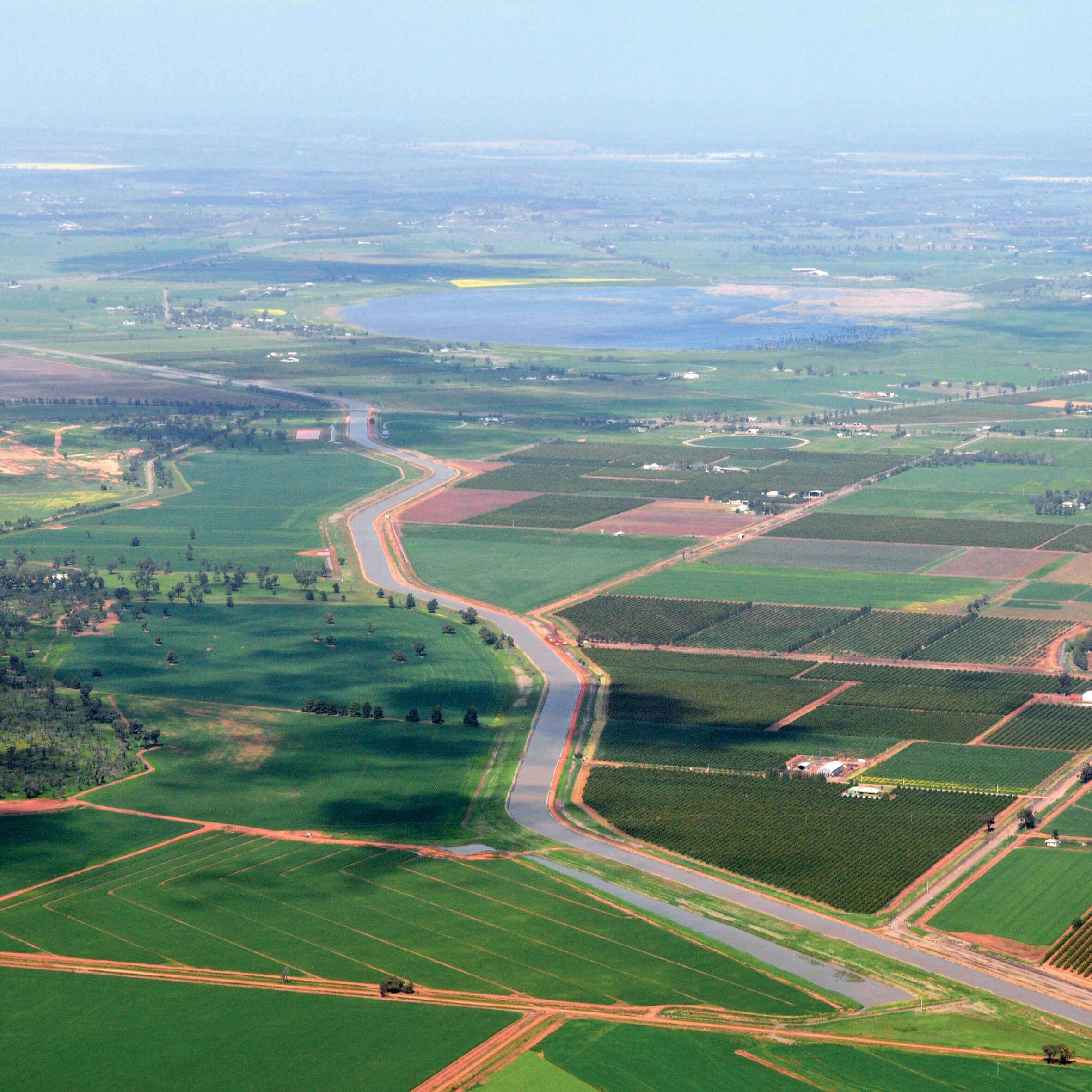 Aerial Photograph of Murrumbidgee Irrigation Area